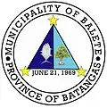 Official seal of Balete
