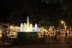 Baliwag Glorietta Park at night