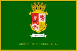 Flag of León, Mexico
