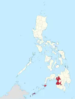 Location in the Philippines