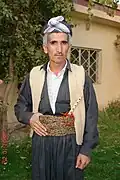 Man from Bardarash in traditional attire