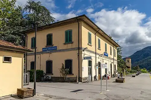 Barga–Gallicano's passenger building