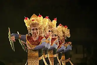 Legong Dance performance