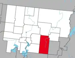 Location within Abitibi RCM