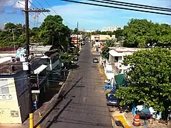 View of Barrio Obrero in Santurce, 2012