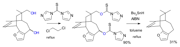 Barton deoxygenation Wen-Cheng Liu 1999