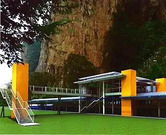 Batu Caves train station that is expected to be developed soon