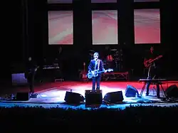 Baustelle during a live performance