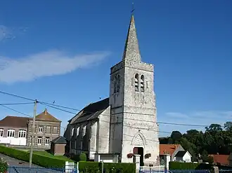 The church of Bayenghem-lès-Seninghem