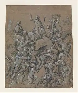 Christ in Glory with Angles