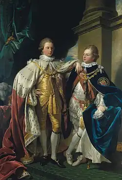 The Prince of Wales and Duke of York, 1777