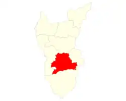 Location of Betioky District in Atsimo Andrefana Region