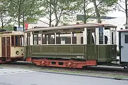 Trailer NBM 43, stop Jollenpad.