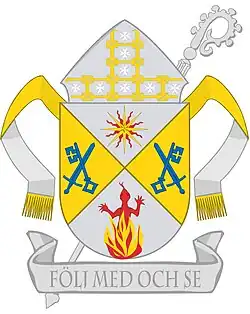 Johan Dalman's coat of arms