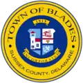 Official seal of Blades, Delaware
