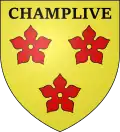 Coat of arms of Champlive