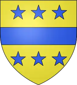 Municipal arms of Thury-sous-Clermont in France