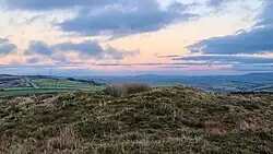 Bleara Lowe cairn on Bleara Moor