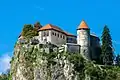 Bled Castle in late summer