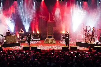 Blutengel performing on the Blackfield Festival 2013