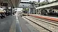 Southward view of Boisar Railway station platform