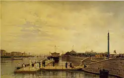 The Neva River in a nineteenth-century painting