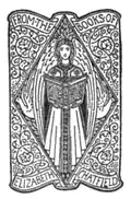 Bookplate for Elizabeth Chatfield, designed by Hadaway