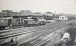 Train station in Bosanski Brod