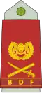 Lieutenant general[12] (Botswana Ground Force)