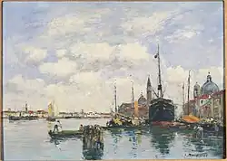 Venice-Seascape at the Giudecca (1895), Princeton University Art Museum