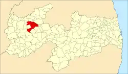 Location of Pombal