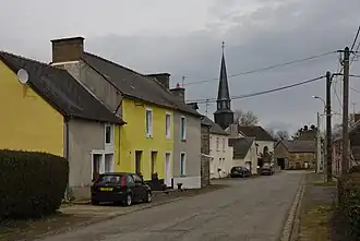 Rue des Échoppes in Brignac.