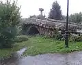 Medieval bridge in Augapesada