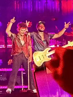 Bruno Mars and Artis in 2024