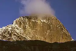 Bugaboo Spire at sunrise