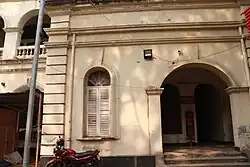 Back door of Burdwan House.