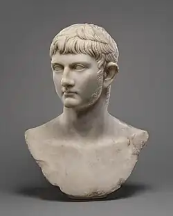 Bust of Germanicus, front - Getty Museum (2021.66)
