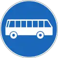 2.64 Exclusive public bus/transport lane