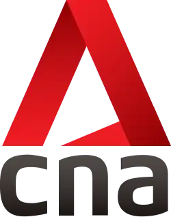 CNA logo, letter A shaping like an open delta