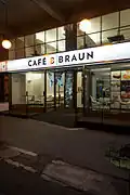 Café B. Braun, in the building "Medical House", Prague 2010