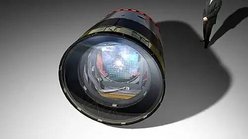 Rendering of the Rubin Observatory camera