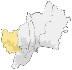 Location of Campanillas