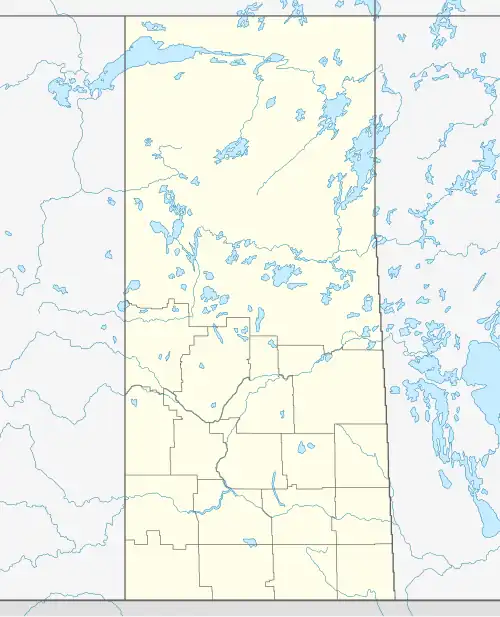 RCAF Station Yorkton is located in Saskatchewan