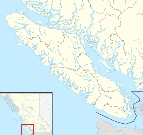 Yuquot is located in Vancouver Island