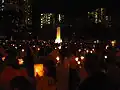 Every year from 1990 to 2019, people attended candlelight vigils on June 4 in Victoria Park, Hong Kong commemorating the victims of 1989 Tiananmen Square protests and massacre. This event can no longer be held.