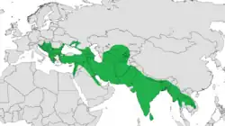 Refer to the section &quot;Subspecies&quot; and the column &quot;Distribution&quot;