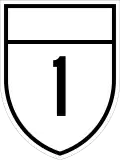 State Highway 1 shield