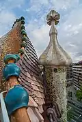 Dragon roof of Casa Batlló