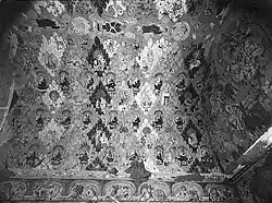 Ceiling, photographed in 1907 by Charles Nouette