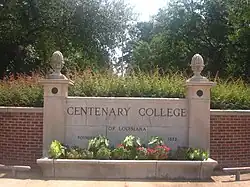 Entrance to Centenary College